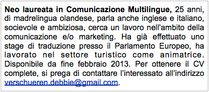 CV Debbie Verschueren