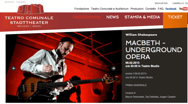 Theater Zuidpool Macbeth