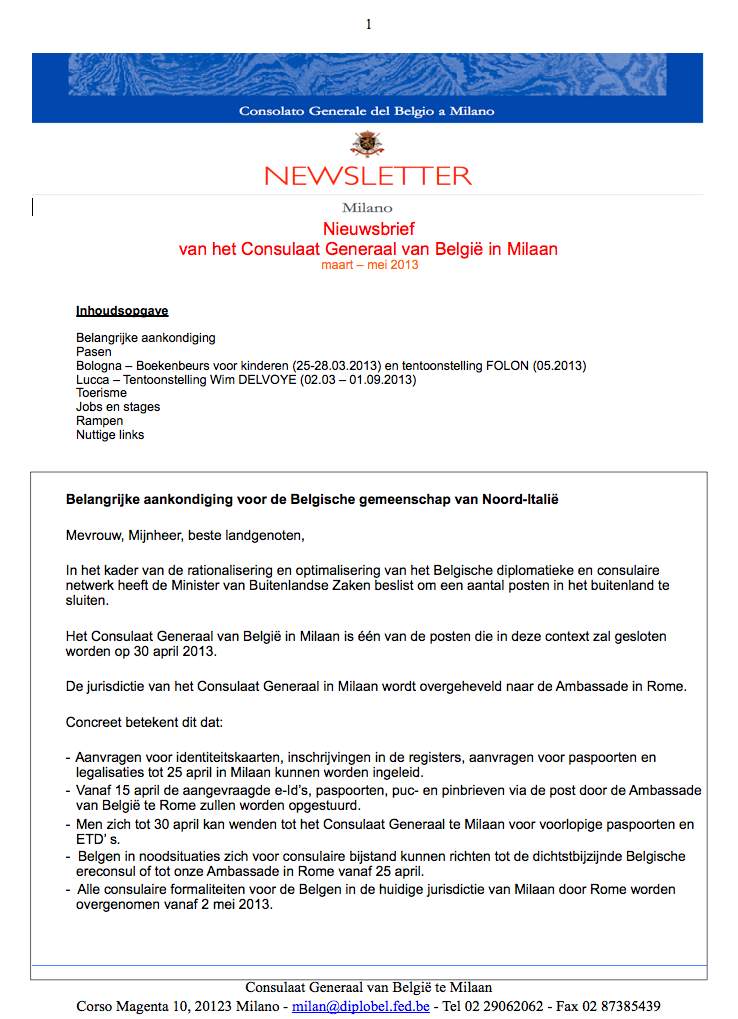 2013 03b Newsletter NL