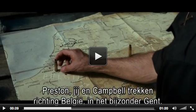 The monument men Clooney presentation english